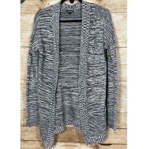 EXPRESS OPEN FRONT CASUAL CLASSIC EVERYDAY WEAR LONG SLEEVE KNIT CARDIGAN SMALL